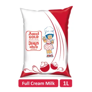 Amul Gold Full Cream Fresh Milk (Pouch)