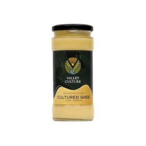 Valley Culture Cow Cultured Ghee 400 ml Made by traditional Way Curd-Churned Bilona Method Nutritious & Flavorful Pure Natural & Healthy -Pack of 1